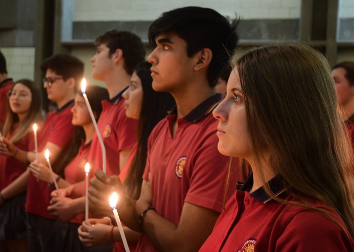 Comunidad misionera participó en celebración de Domingo de Ramos