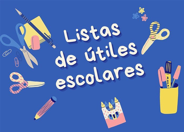 Listas de útiles Año Escolar 2025